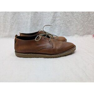 Veldskoen men's size 11.5 brown leather dress shoe office, business casual SH1